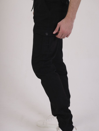 Брюки Джогеры артикул 681 Турция, NESET черный - интернет магазин Полигон