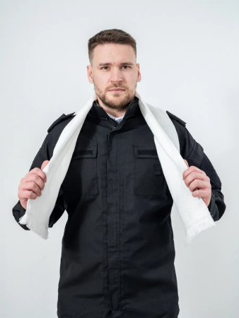 Шарф, белый - интернет магазин Полигон