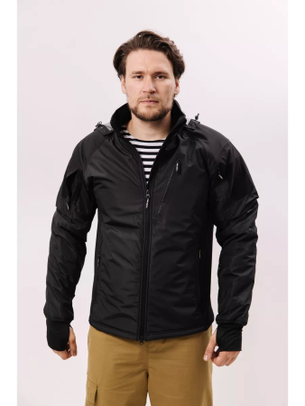 Ветровка UAF Jacket Джунгли, тактическая, цвет чёрный - интернет магазин Полигон