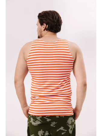 Майка-тельняшка (ГОСТ облегченный) МЧС, оранжевый - интернет магазин Полигон