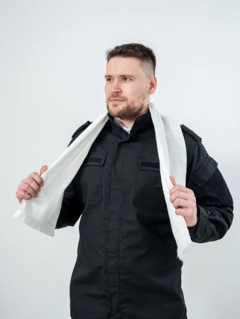 Шарф, белый - интернет магазин Полигон