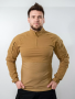 Рубашка боевая Knitted long-sleeve shirt Wolf, коричневый - интернет магазин Полигон
