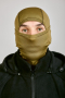 Защитная маска балаклава №1, оливковый, полиэстер - интернет магазин Полигон