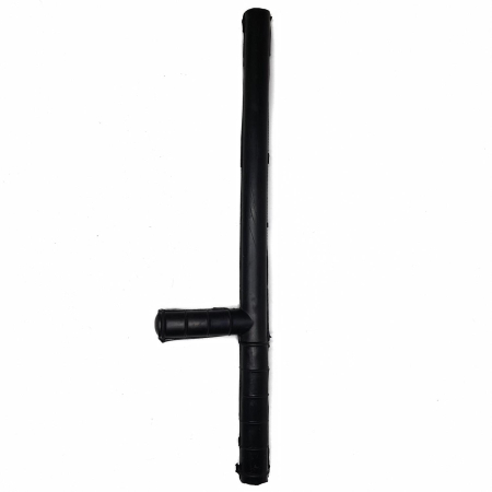 Палка ПР-Тонфа, черный длина 55 см резина - интернет магазин Полигон