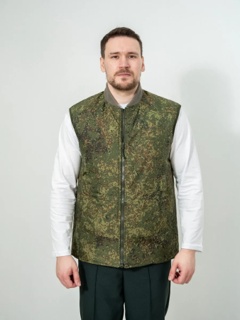 Жилет утепленный (7 уровень) ВКБО, зеленый - интернет магазин Полигон